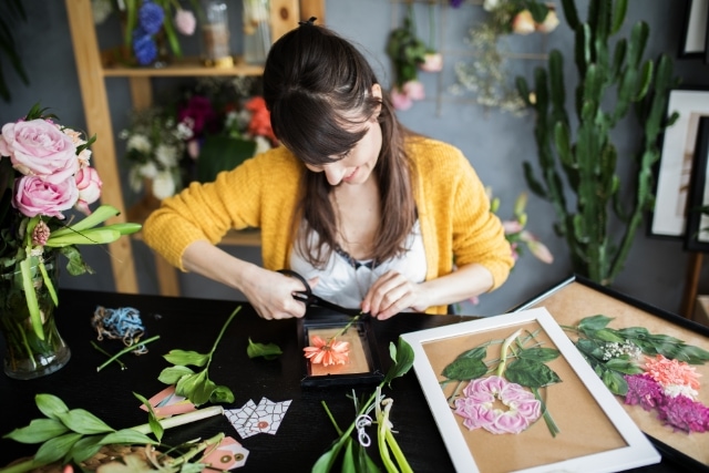 押し花の保存方法