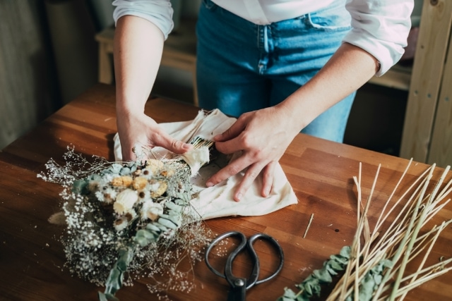 加工後のブーケはどう保存する？